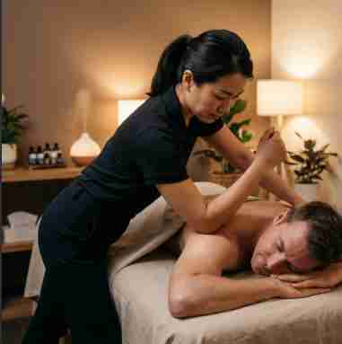 find different relaxation with riya, Get experience of good massage tactics